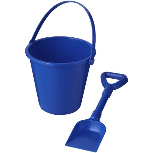 Tides strandemmer en schep van gerecycled plastic Blauw