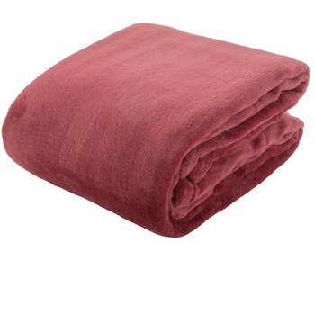 Espoo Flanellen Deken Bordeaux