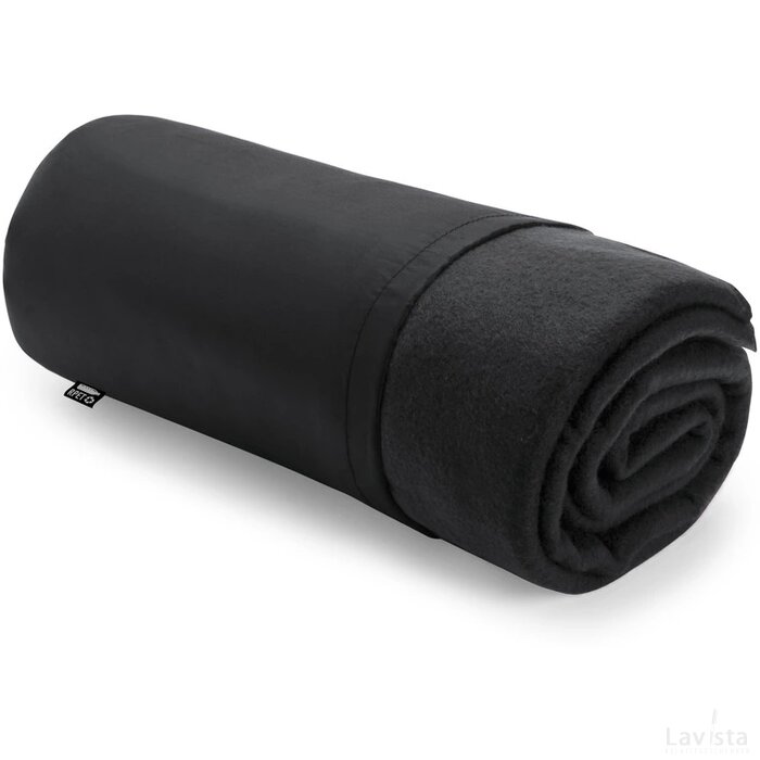 Kayla Rpet Polar Fleece Deken Zwart