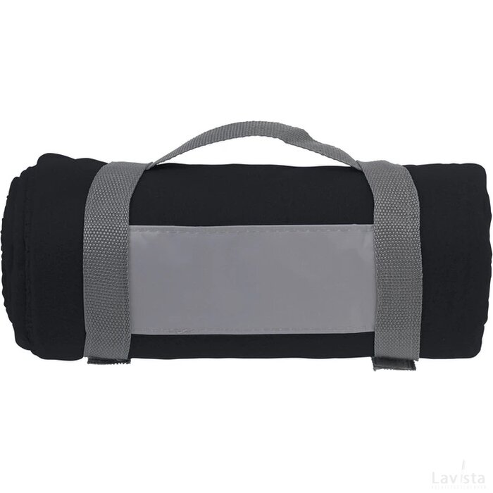 Fleece Deken Supersoft Zwart