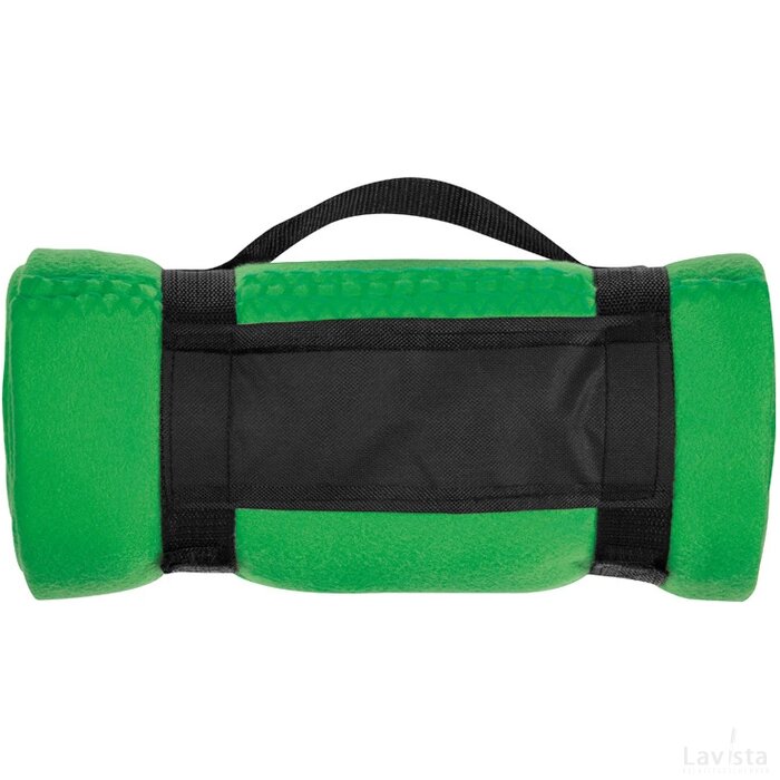 Fleecedeken Schleiz groen