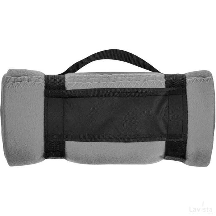 Fleecedeken Schleiz grijs silvergrey