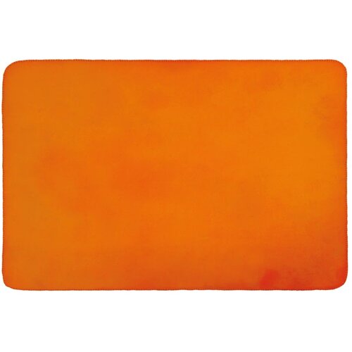 Fleecedeken Schleiz oranje