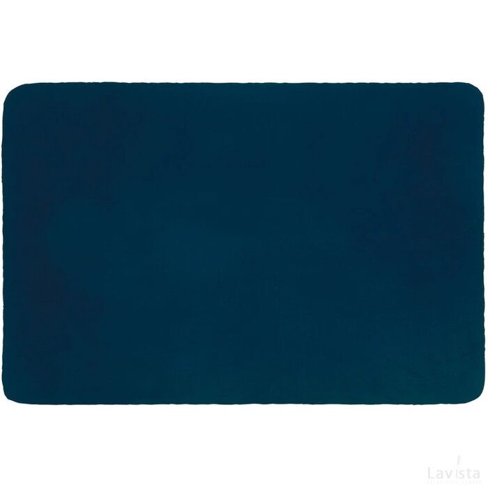 Fleecedeken Schleiz donkerblauw darkblue