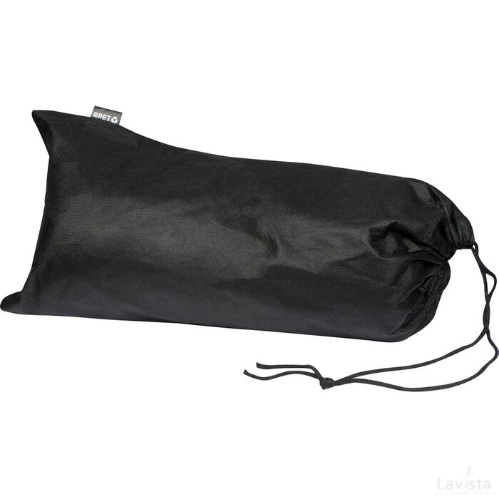 Fleecedeken van RPET antraciet