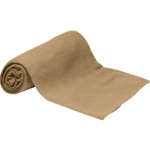 Fleecedeken van RPET beige