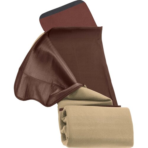 Picknickdeken als isoleerdeken beige