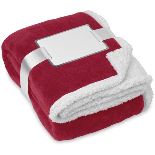 Dekens, koraal fleece/sherpa Zermatt bordeaux