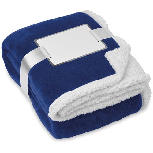 Dekens, koraal fleece/sherpa Zermatt blauw