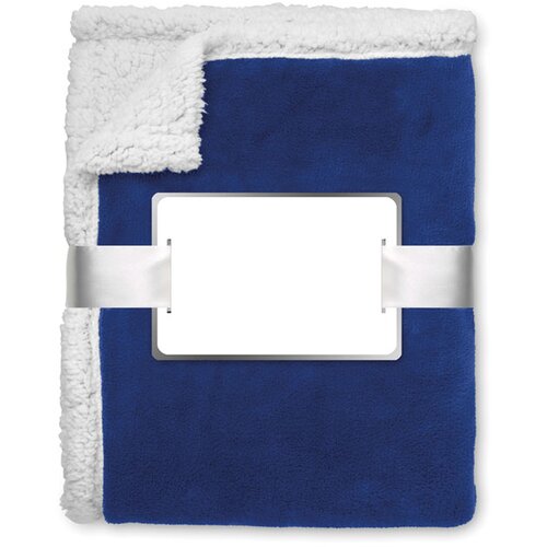 Dekens, koraal fleece/sherpa Zermatt blauw