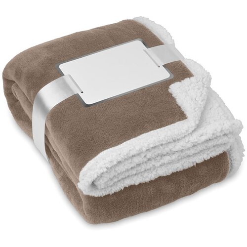 Dekens, koraal fleece/sherpa Zermatt khaki