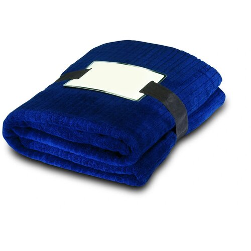 Fleece deken 240 g/m2 Cap code blauw
