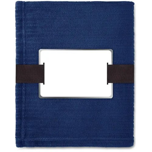 Fleece deken 240 g/m2 Cap code blauw
