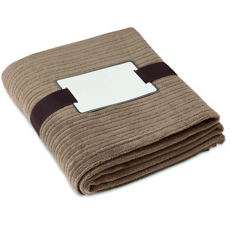 Fleece deken 240 g/m2 Cap code khaki