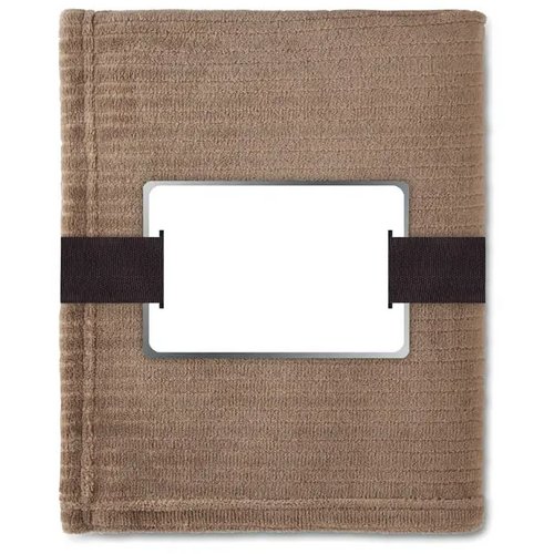 Fleece deken 240 g/m2 Cap code khaki