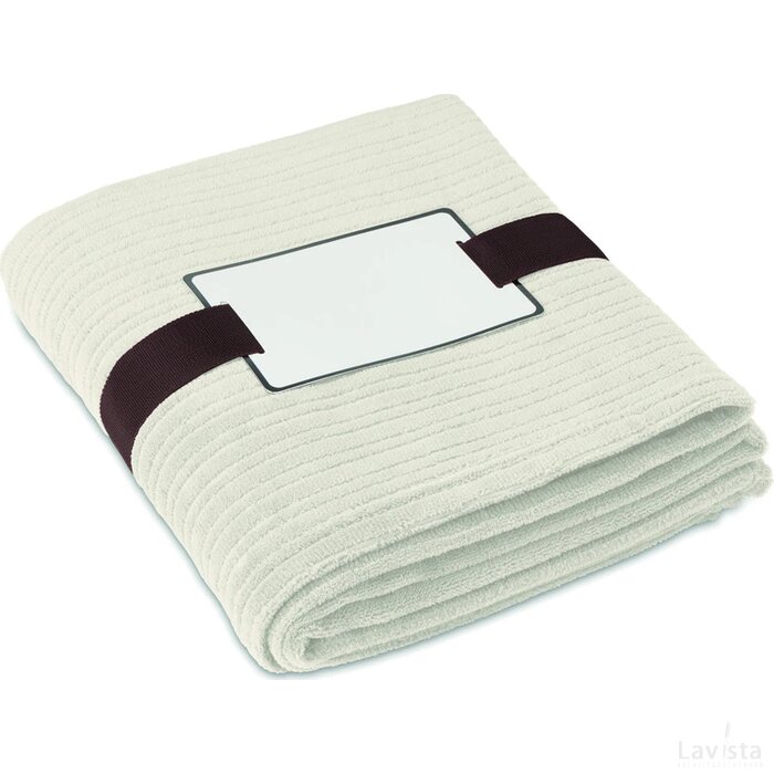Fleece deken 240 g/m2 Cap code beige