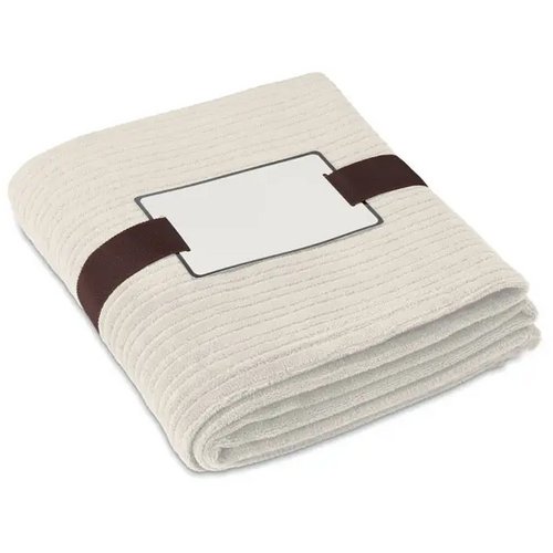 Fleece deken 240 g/m2 Cap code beige