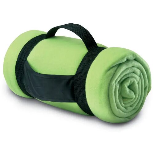 Fleece deken Stavenger limoen