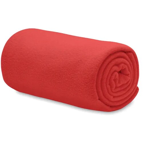 Rpet fleece deken 130gr/m² Bogda rood