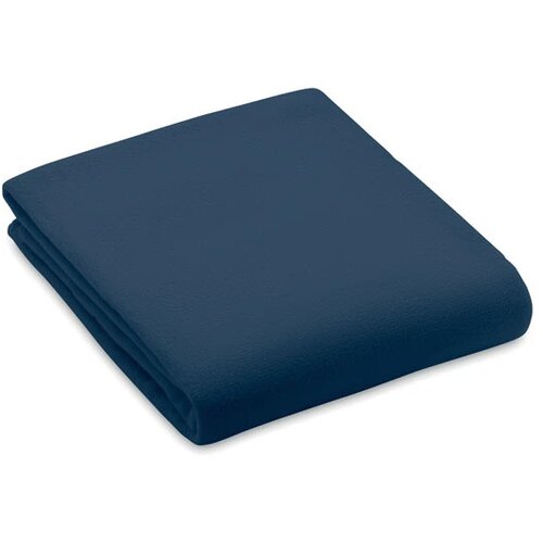Rpet fleece deken 130gr/m² Bogda blauw