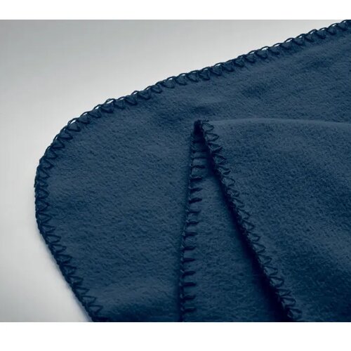 Rpet fleece deken 130gr/m² Bogda blauw