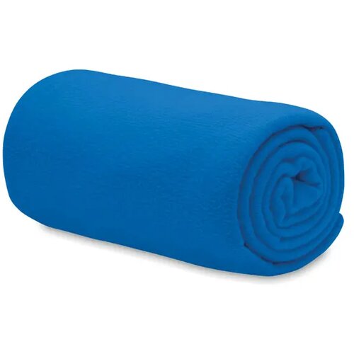 Rpet fleece deken 130gr/m² Bogda royal blauw