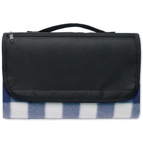 Rpet fleece deken 150 gr/m² Caly blauw