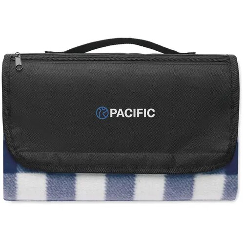 Rpet fleece deken 150 gr/m² Caly blauw