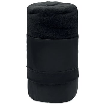 Rpet fleece reisdeken Musala rpet zwart Rpet fleece reisdeken Musala rpet zwart