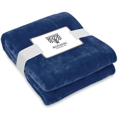 Rpet fleecedeken 280gr/m² Logan blauw