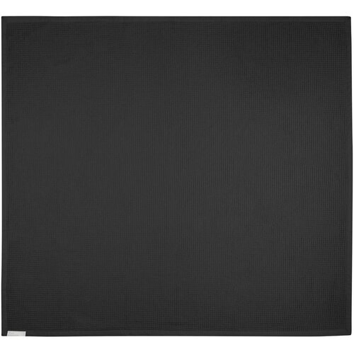 Abele 150 x 140 cm katoenen wafeldeken Zwart