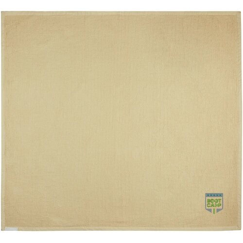 Abele 150 x 140 cm katoenen wafeldeken Beige