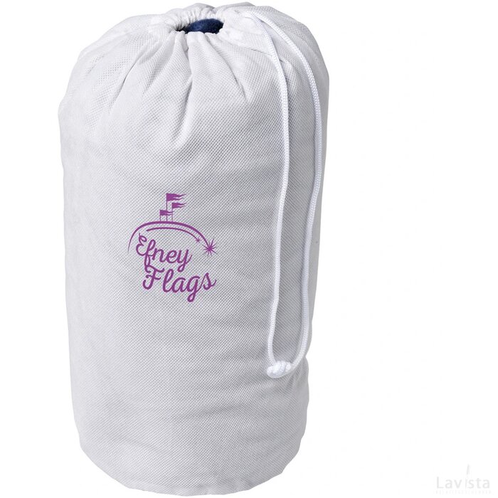 Bay extra zachte fleece deken donkerblauw Donkerblauw