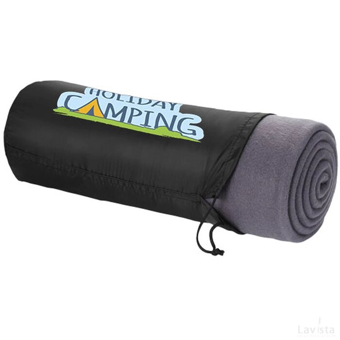 Huggy deken met hoes antraciet Antraciet