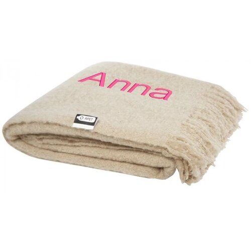 Ivy RPET mohair deken Beige