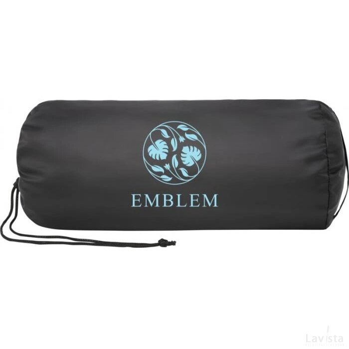 Lily RPET koraal fleece deken Donkerblauw