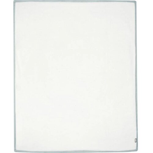 Marigold RPET polair fleece en sherpa deken Grijs, Gebroken wit Grijs/Gebroken wit