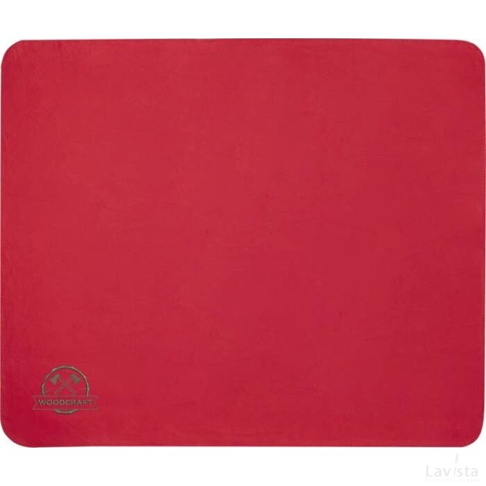 Willow RPET polair fleece deken Rood