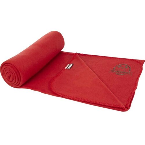 Willow RPET polair fleece deken Rood