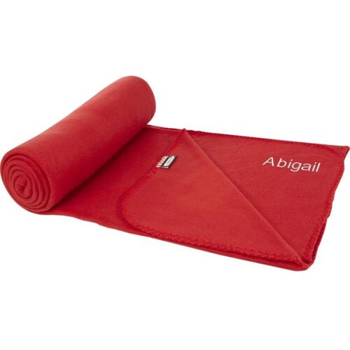 Willow RPET polair fleece deken Rood