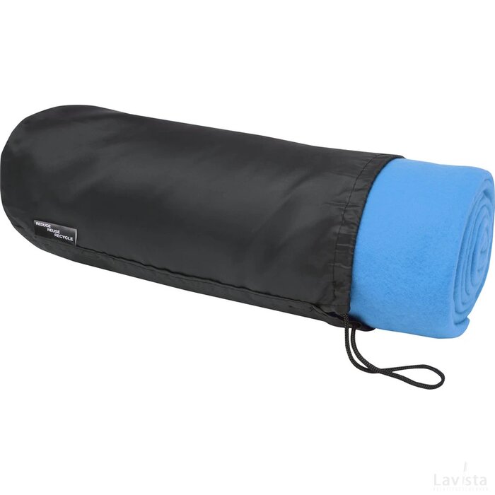Willow RPET polair fleece deken Process blauw