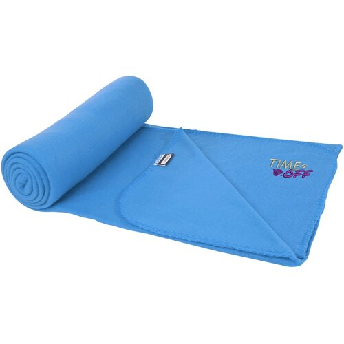Willow RPET polair fleece deken Process blauw