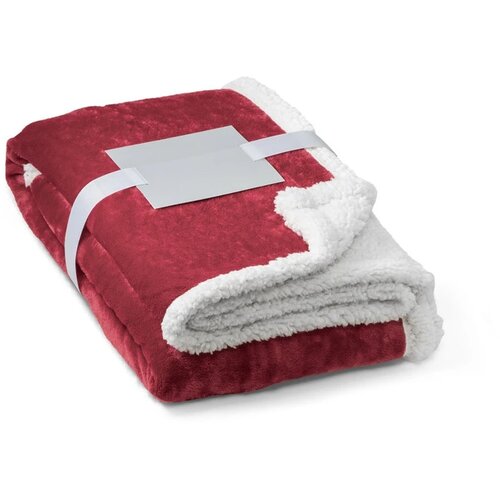 Heiden Fleece Deken Bordeaux Rood