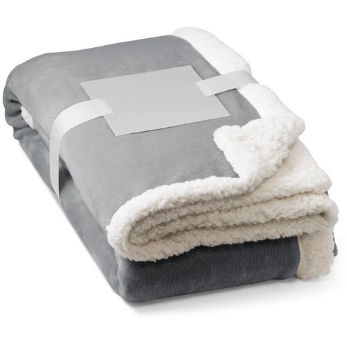 Heiden Fleece Deken Grijs