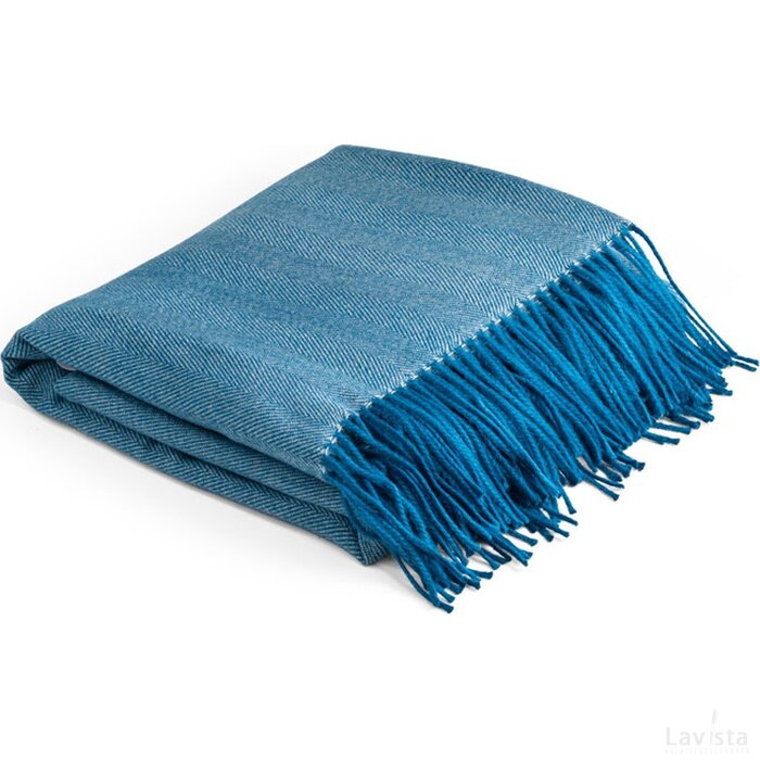 Smooth 100% Acryl Deken Blauw