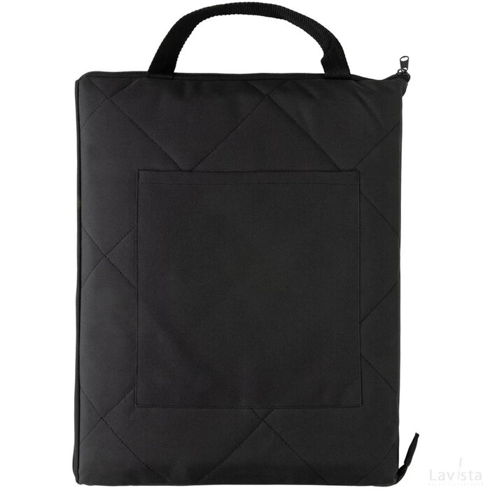 Impact Aware™ RPET opvouwbare gewatteerd picknickkleed zwart
