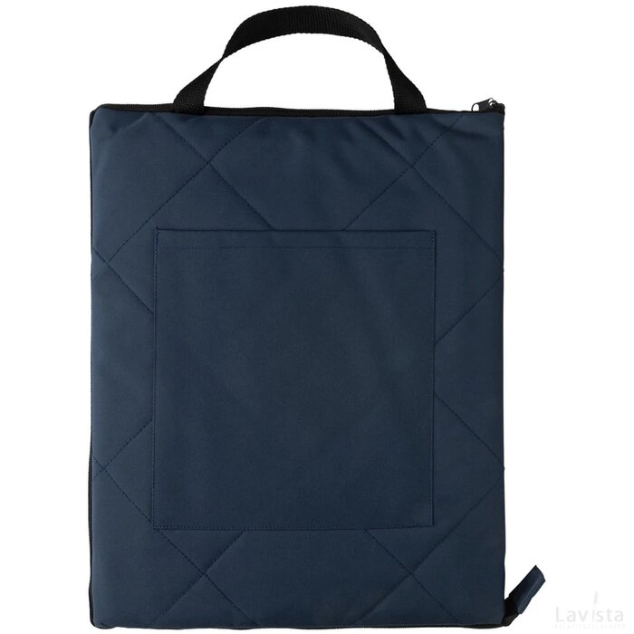 Impact Aware™ RPET opvouwbare gewatteerd picknickkleed donkerblauw