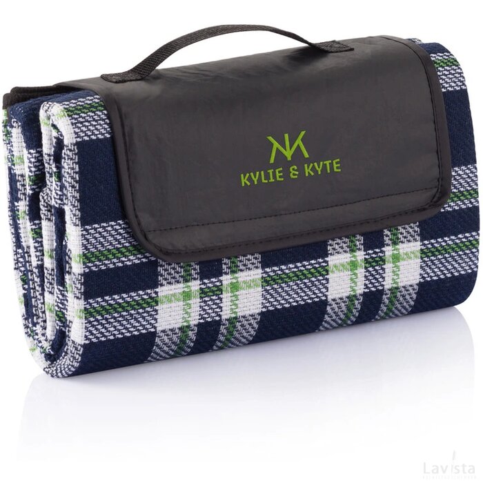 Picknickkleed donkerblauw