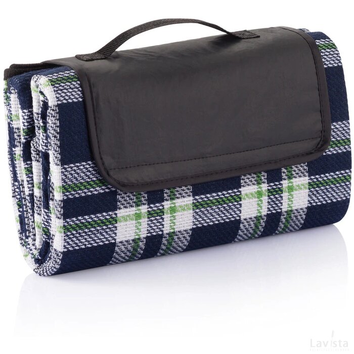 Picknickkleed donkerblauw