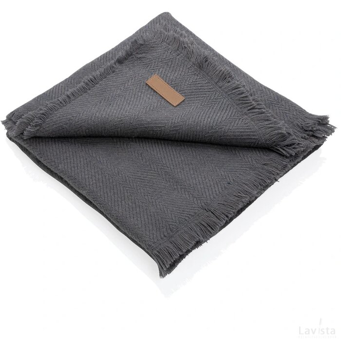 Ukiyo Aware™ Polylana®geweven deken 130x150cm grijs